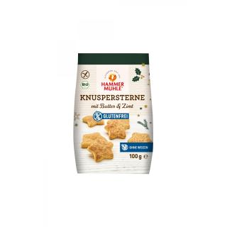 Knuspersterne mit Butter und Zimt 100 g