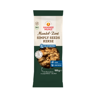 Simply Seeds Kekse Mandel-Zimt 100 g