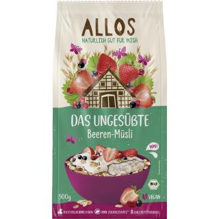 Das Ungesüßte Beeren Müsli 500 g
