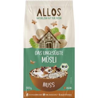 Das Ungesüßte Nuss Müsli 500 g