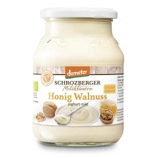 SZ Saison-Joghurt Honig-Walnuss  500g Glas