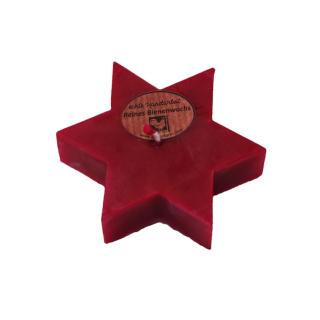 Bienenwachs-Stern rot