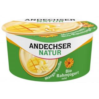 AN Mango-Vanille Rahmjoghurt, mild  150g