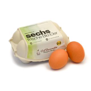 Bio-Eier 6er M/L Gut Ravensmühle