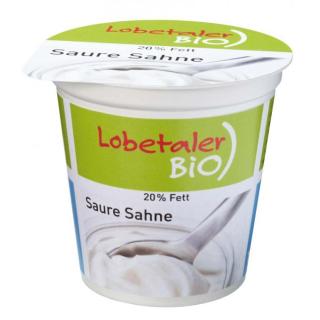 Saure Sahne 20% Fett  150g Becher