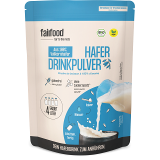 Faires Haferdrinkpulver Papierdose 360 g