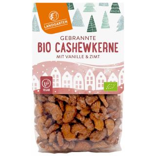 Gebrannte Cashewkerne Vanille Zimt 150 g