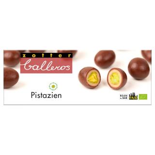 balleros Pistazien in Mandelnougat