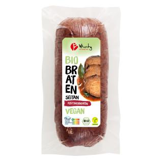 WHEATY vegan Vesttagsbraten 750g mit Spinatfüllung